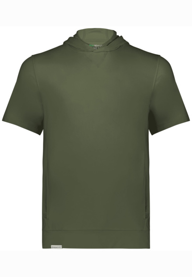 Youth Ventura Soft Knit Short Sleeve Hoodie Thumbnail