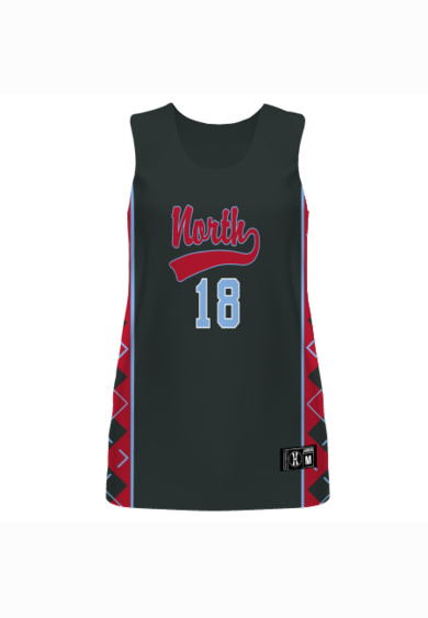 Ladies Sublimated Reversible Basketball Jersey Thumbnail