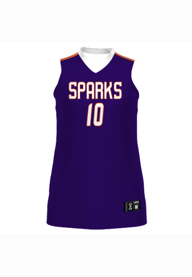 Ladies Sublimated Lightweight Racerback Basketball Jersey Thumbnail