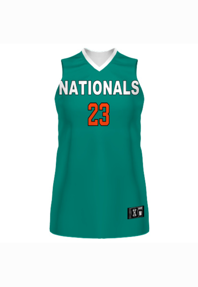 Ladies Sublimated 4-Way Stretch Traditional Basketball Jersey Thumbnail
