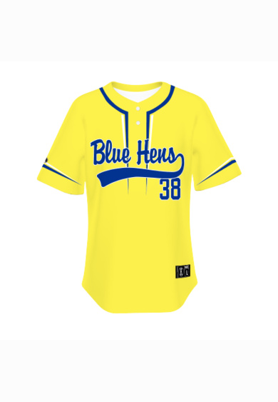Sublimated Lightweight Two-Button Baseball Jersey Thumbnail
