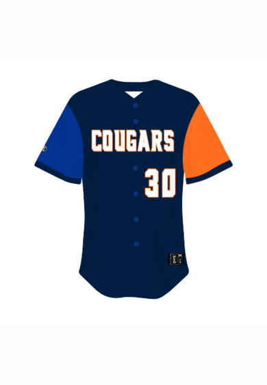 Sublimated Full-Button Baseball Jersey Thumbnail