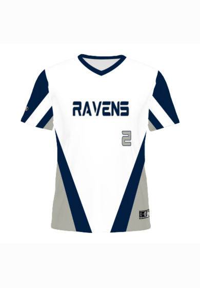 Sublimated V-Neck Baseball Jersey Thumbnail