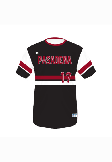 Sublimated Crew Neck Performance Mesh Baseball Jersey Thumbnail