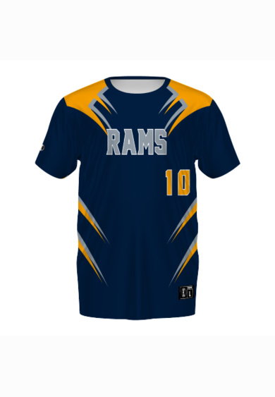 Youth Sublimated Crew Neck Baseball Jersey Thumbnail