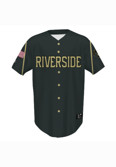 Sublimated Full-Button Baseball Jersey Thumbnail