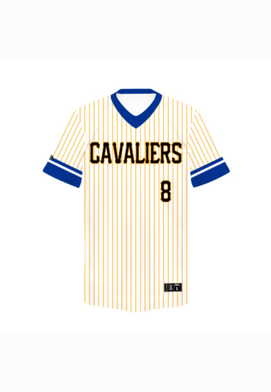 Youth Sublimated Reversible V-Neck Baseball Jersey Thumbnail