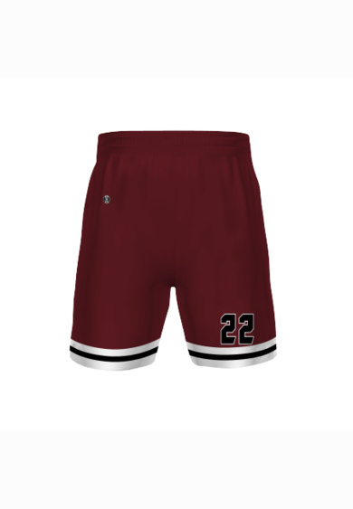 Sublimated 4-Way Stretch 8 Inch Basketball Shorts Thumbnail