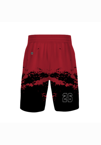 Youth Sublimated 4-Way Stretch 9 Inch Basketball Shorts Thumbnail