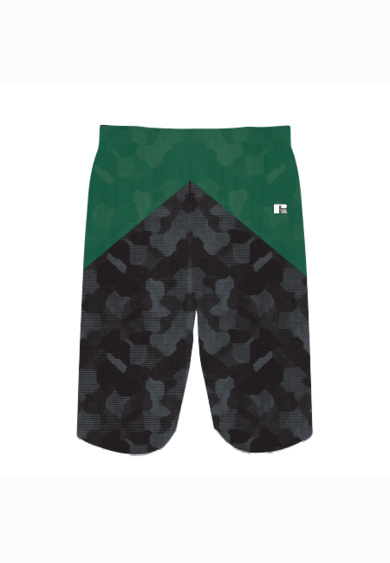 Sublimated Solid 8 Inch Basketball Shorts Thumbnail