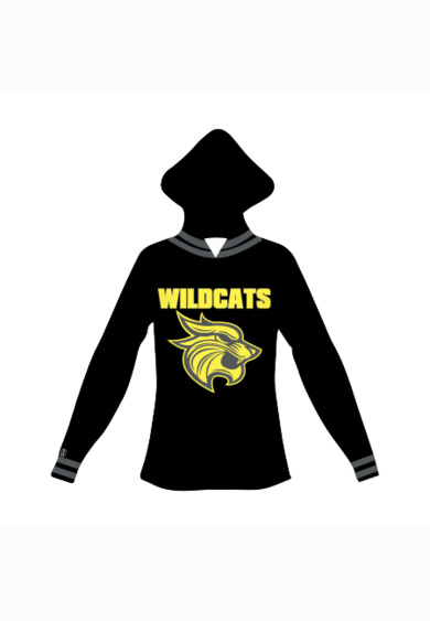 Ladies Sublimated Fleece Hoodie Thumbnail