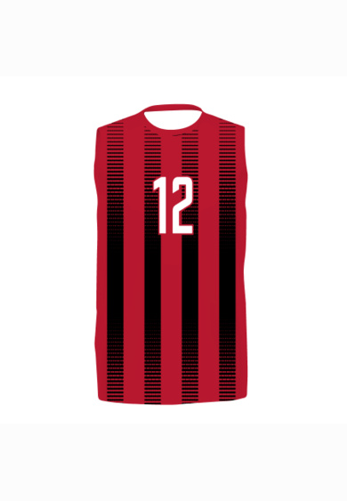 Sublimated Sleeveless Volleyball Jersey Thumbnail