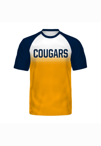 Semi-Sublimated Raglan Tee-Navy Thumbnail