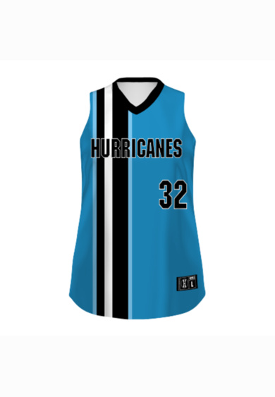 Girls Sublimated Pin-Dot Sleeveless Softball Jersey Thumbnail
