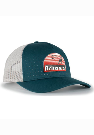 Perforated 5-Panel Trucker Snapback Cap Thumbnail