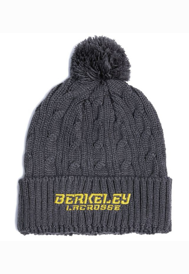 Cable Knit Pom-Pom Beanie Thumbnail