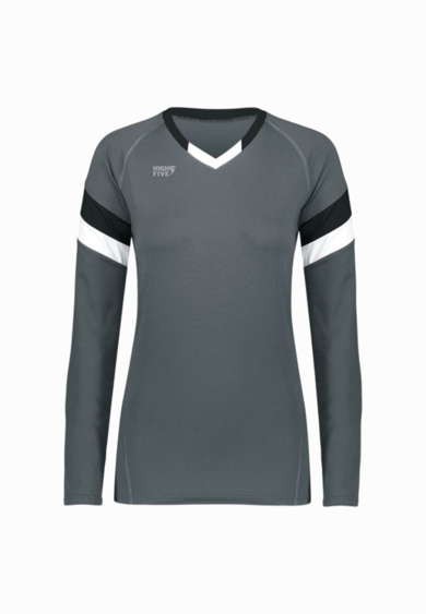 Girls TruHit Tri-Color Long Sleeve Jersey Thumbnail