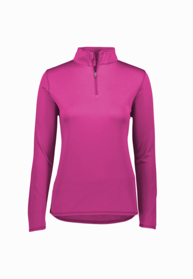 Ladies Attain Wicking 1/4 Zip Pullover Thumbnail