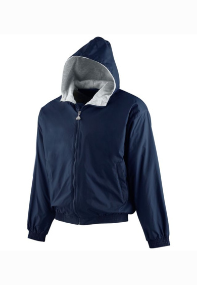 Youth Hooded Taffeta Jacket/Fleece Lined Thumbnail