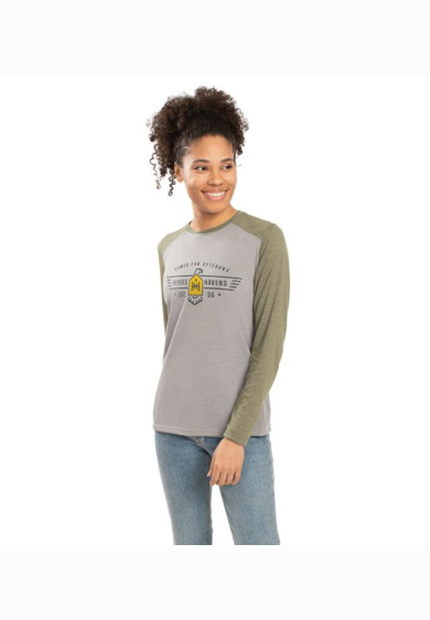 Ladies Gameday Vintage Long Sleeve Tee Thumbnail