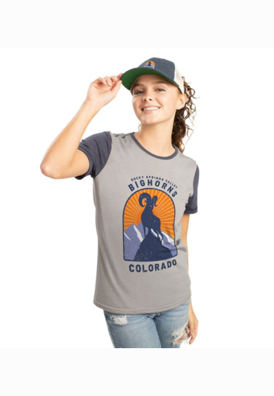 Ladies Gameday Vintage Ringer Tee Thumbnail