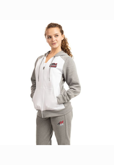 Ladies Three-Season Fleece Full Zip Hoodie Thumbnail