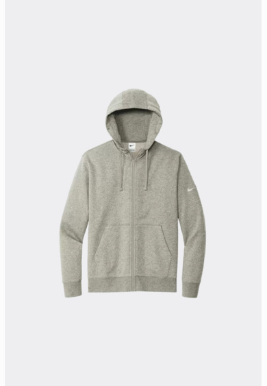 Nike Adult Unisex Club Fleece Full Zip Hoodie Thumbnail