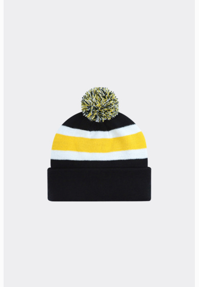 Striped Pom Pom Beanie Thumbnail