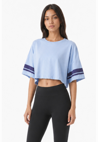 SLX Striped Crop  Youth & Adult  T-Shirt Thumbnail