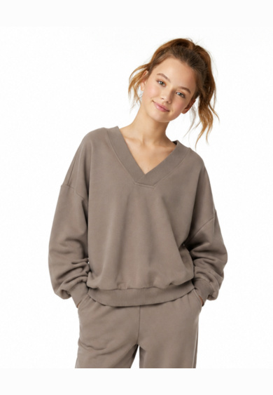 SLX French Terry Youth & Adult Oversized V-Neck  Thumbnail