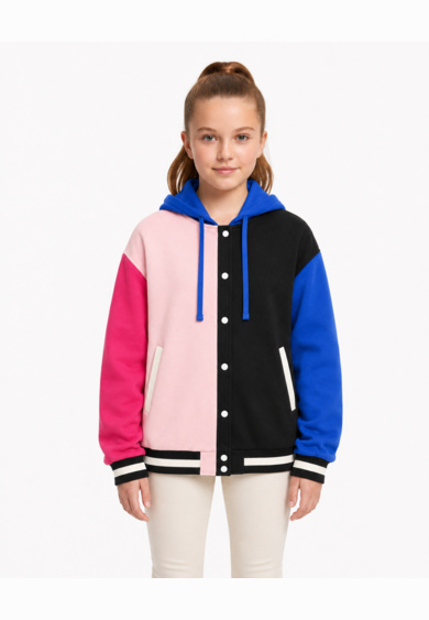SLX Unisex Colourblock Letterman Thumbnail