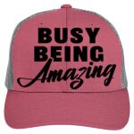 Youth Unisex Zone Sonic Heather Trucker Cap Thumbnail