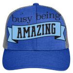Adult Unisex Zone Sonic Heather Trucker Cap Thumbnail