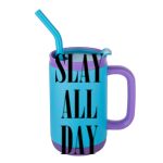Abelia SS Sip & Twist Lid Mug w/Straw - 16oz Thumbnail