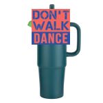 Kentia SS Travel Mug w/Silicone Straw & Charm Holder - 30oz Thumbnail