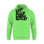 Neon Flash Unisex Pullover Hooded Sweatshirt Thumbnail