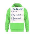 Neon Flash Unisex Pullover Hooded Sweatshirt Thumbnail