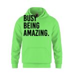 Neon Flash Unisex Pullover Hooded Sweatshirt Thumbnail