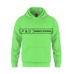 Neon Flash Unisex Pullover Hooded Sweatshirt Thumbnail
